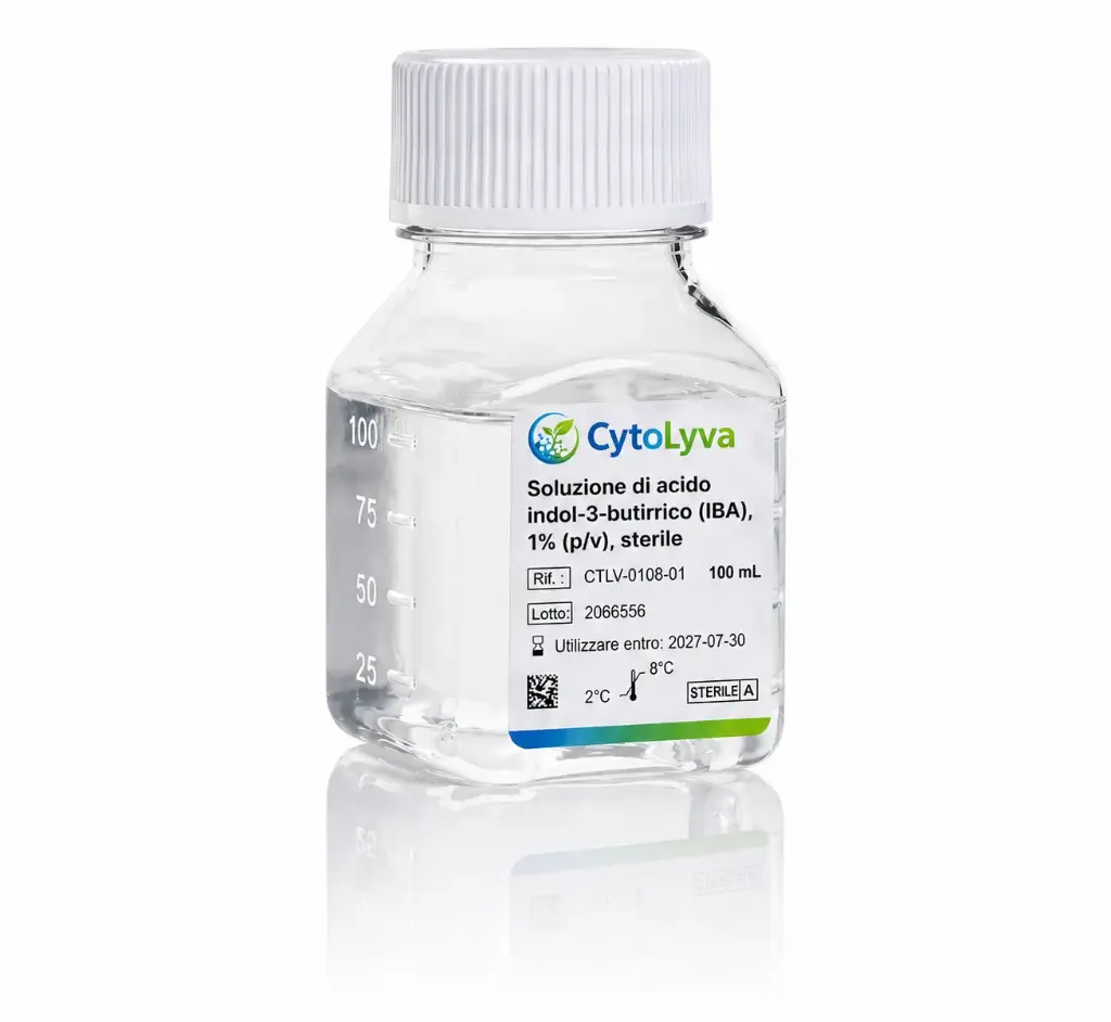 Soluzione di acido indol-3-butirrico (IBA), 1% (p/v), sterile