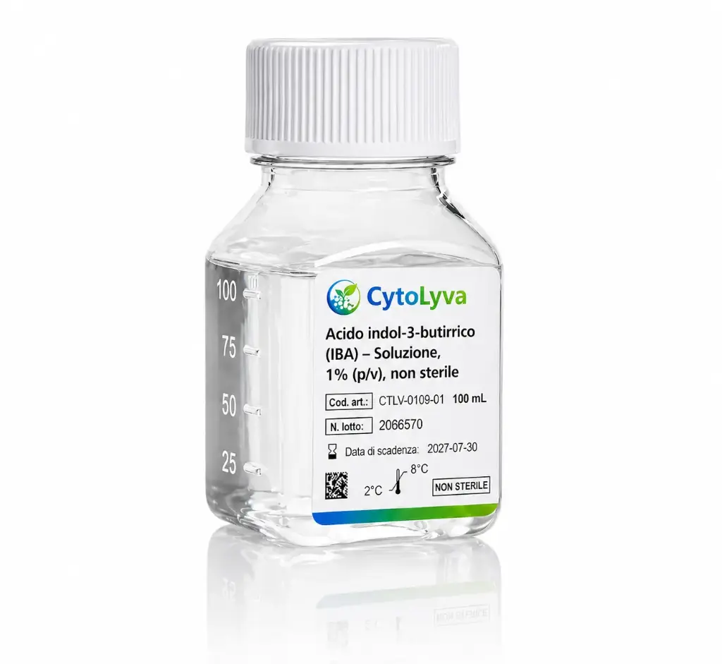 Soluzione di acido indol-3-butirrico (IBA), 1% (p/v), non sterile