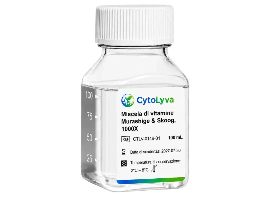 Miscela vitaminica Murashige & Skoog, 1000X