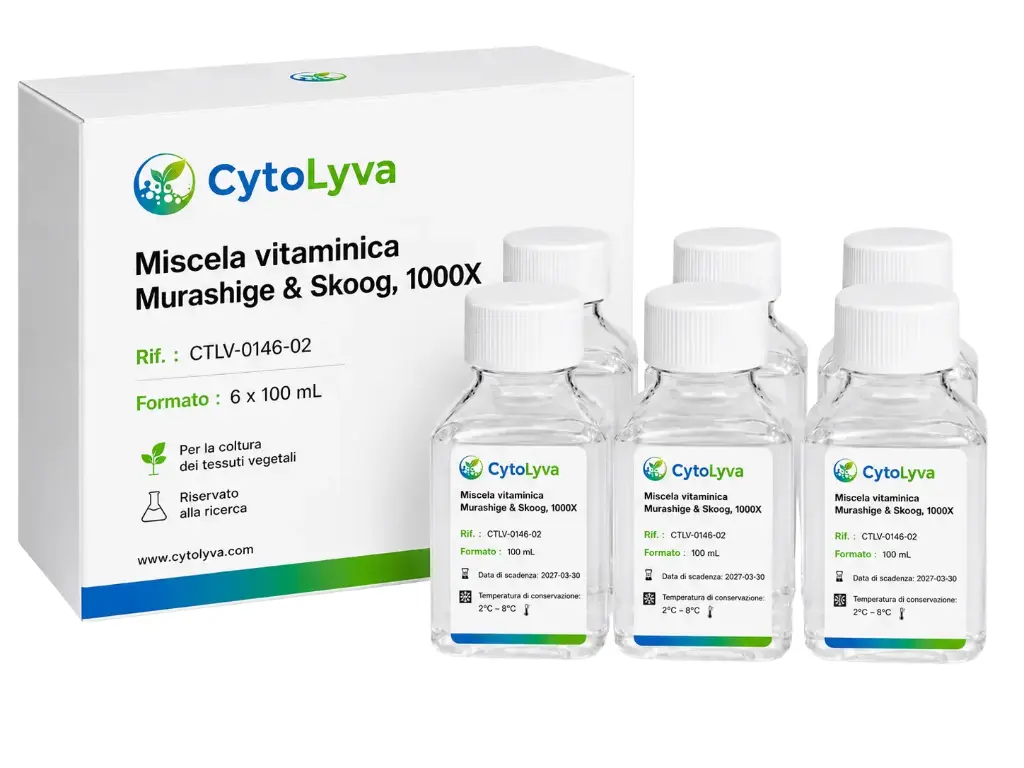 Miscela vitaminica Murashige & Skoog, 1000X
